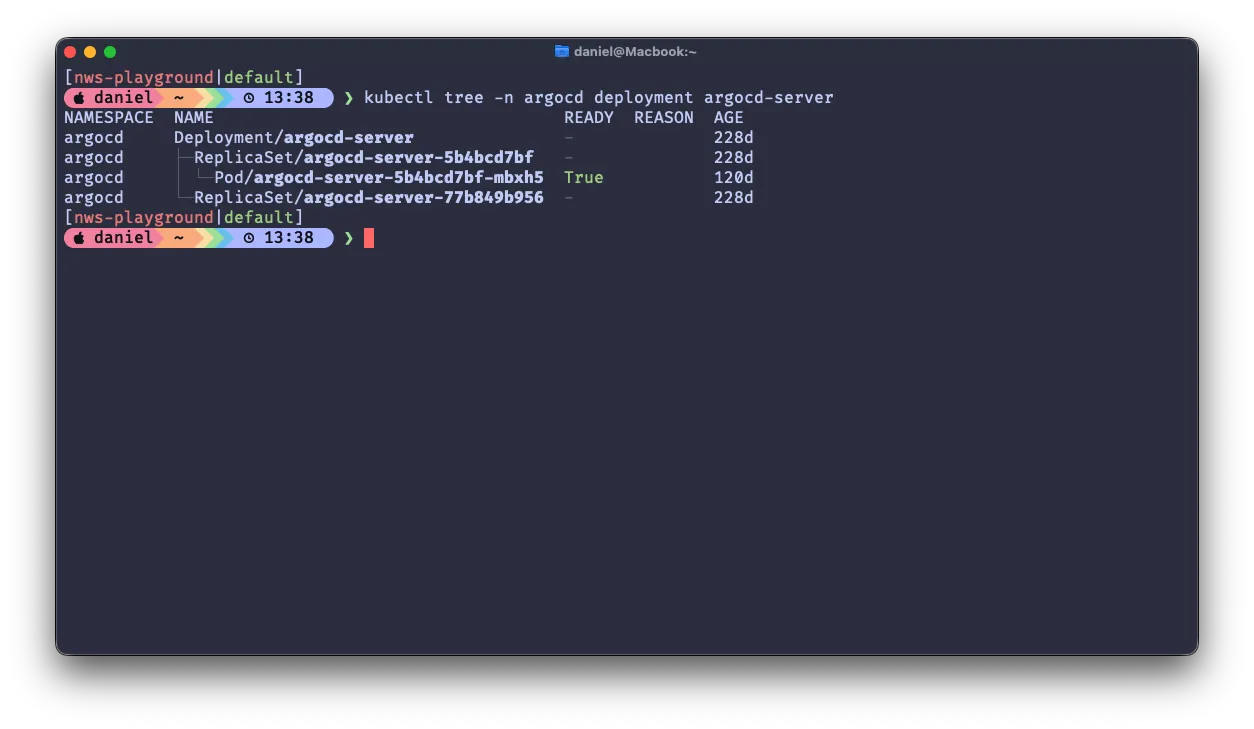 kubectl tree example