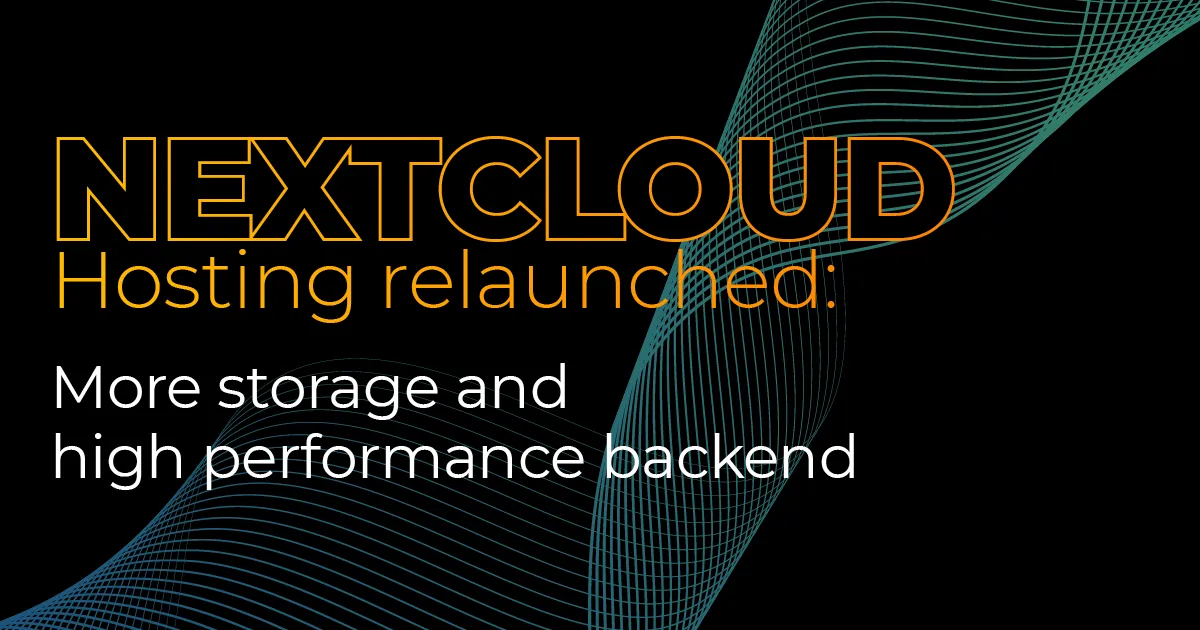 Sovereign calls with NextCloud High Performance Backend