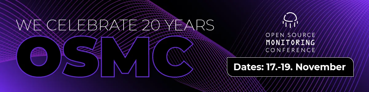 We are celebrating 20 years of OSMC