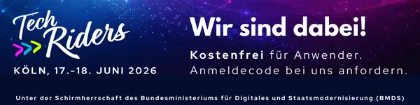 Wir sind auf dem TechRiders Summit 2026 dabei